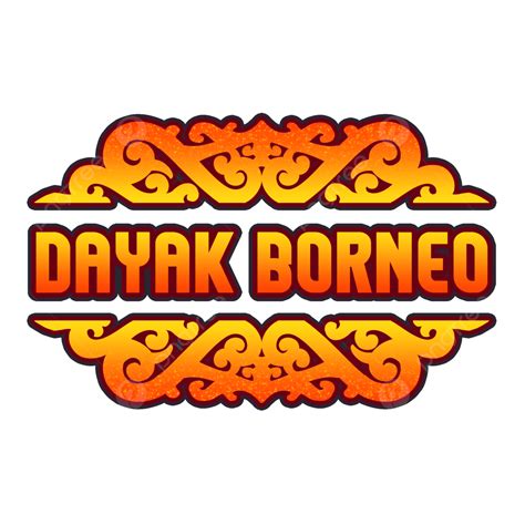 Traditional Dayak Ornaments Dayak Ornament Art Png Transparent