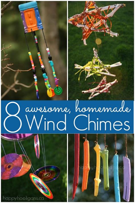 8 Homemade Wind Chimes For Kids Happy Hooligans