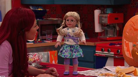 Sam finally switches around his clothes and steals his cape and kicks him out. Clarice Drange | Sam and Cat Wiki | FANDOM powered by Wikia