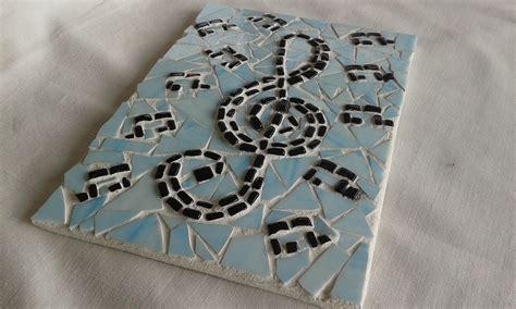 Mosaic Music Notes £2250 Including Pandp Gentry Music Notes 3d Decor