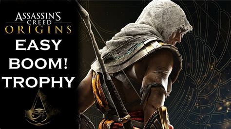 Assassins Creed Origins Easy Boom Trophy Youtube