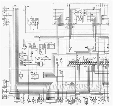 Схема проводки Газель с двигателем крайслер