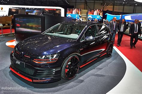 Abt Volkswagen Golf Gti Dark Edition In Geneva Live Photos