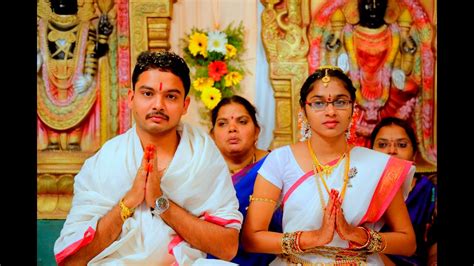 Telugu Brahmin Wedding Highlights Youtube
