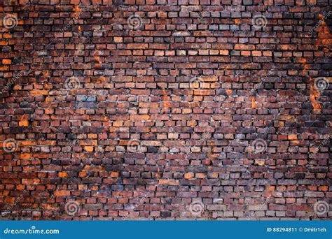 Old Brick Wall Grunge Texture For Background Urban Style Stock Image
