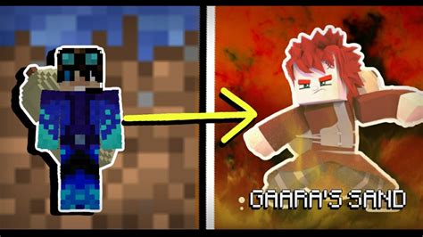 Minecraft Pe How To Make Gaaras Power Using Commands Youtube