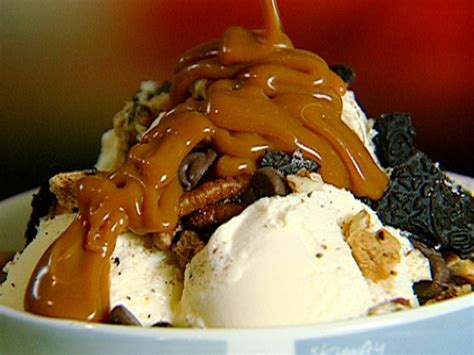 Everything But The Kitchen Sink Sundaes Recipe Food Network