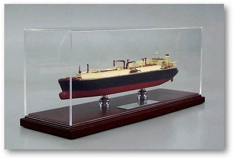 Ship Display Cases Mahogany And Acrylic Custom Acrylic Cases