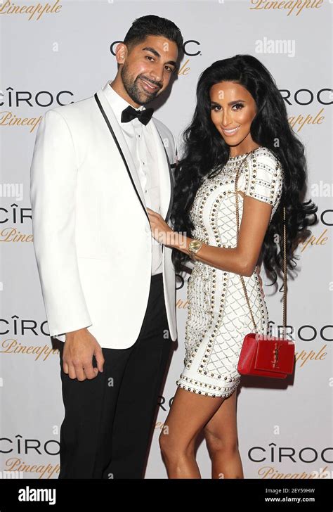 09 October 2014 Bel Air California Dhar Mann Lilly Ghalichi French Montana S 30th