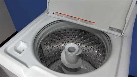 Ge Unveils New Top Load Washer With Largest Capacity Agitator