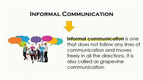 Comunicação Formal E Informal
