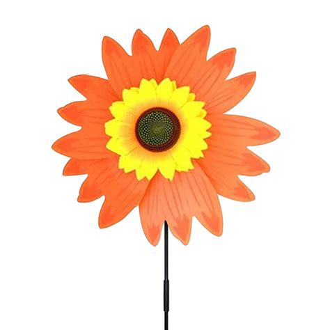 Buy Large Sunflower Windmill Wind Sculptures Colourful Wind Spinner