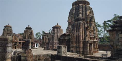 Lingaraj Temple In Bhubaneswar Odisha Stock Image Image Of