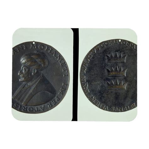 Portrait Medal Obverse Depicting Sultan Mehmed Ii Magnet Zazzle