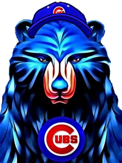 Chicago Cubs Bear Logo Vector Peepsburghcom