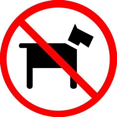 No Pets Allowed · Free vector graphic on Pixabay