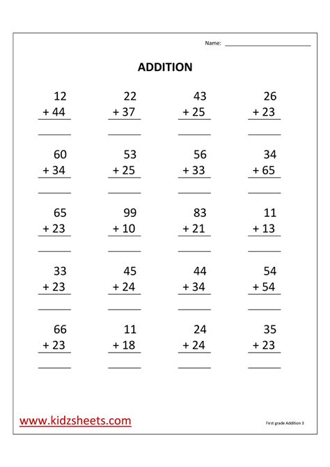 Math Worksheets Grade 3 Addition 968909 Free Worksheets Samples