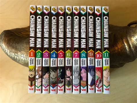 CHAINSAW MAN COMPLETE Manga Lot Vol 1 11 English Tatsuki Fujimoto Viz
