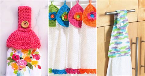 20 Unique Free Crochet Towel Topper Pattern Crochet Me