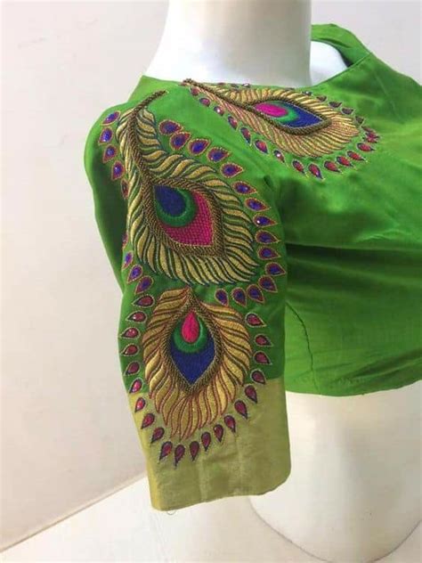 The arm band style work that has been this is another beautiful bridal blouse from nyshka design studio. Different Types of Blouse Sleeves Designs - Kurti Blouse