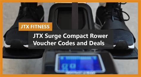 Jtx Surge Compact Rowing Machine Deals And Offers Gym Tech Review