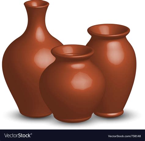 Vases Royalty Free Vector Image Vectorstock