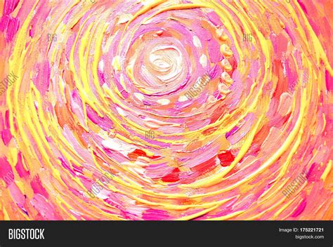 Abstract Painting Sun Image And Photo Free Trial Bigstock