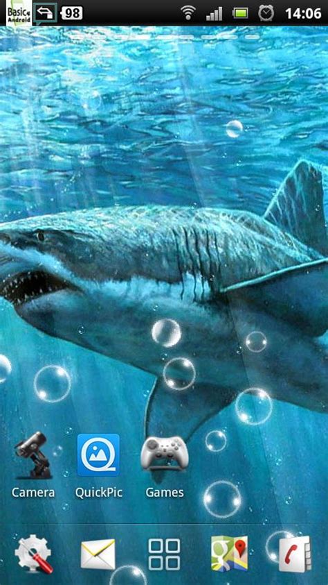 Download 3d Sharks Live Wallpaper Hd Background And Mantas By