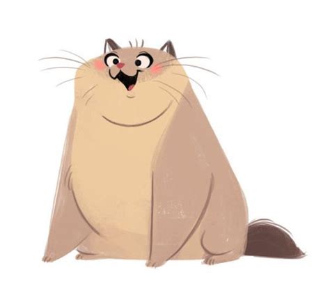 Cute Fat Cat Drawing At Getdrawings Free Download