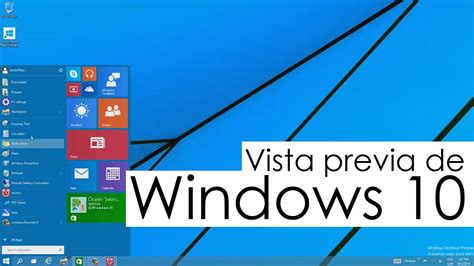 Reseña Vista Previa De Windows 10 Youtube