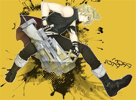 Wallpaper Anime Style Prompto Argentum Final Fantasy Xv Blonde