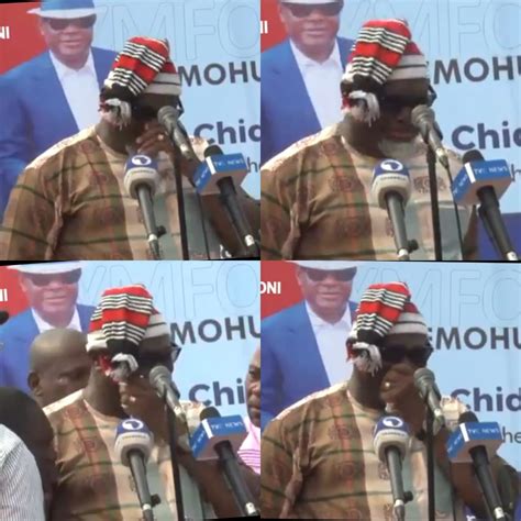 Politician Breaks Down In Tears Publicly Apologises To Governor Wike