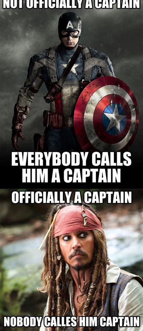 Pin By Katie Tilyou On Nerd Stuff Captain America Funny Captain Jack Sparrow America Funny