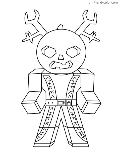Coloring pages are fun for children of all ages and are a great educational tool that helps children develop fine motor skills, creativity and color recognition! Roblox coloring pages | Print and Color.com