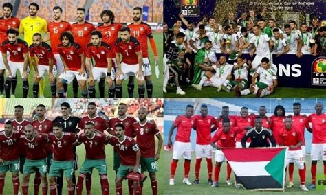 قائمة المتأهلين لثمن نهائي كأس أمم إفريقيا تضمّ أربعة منتخبات عربية