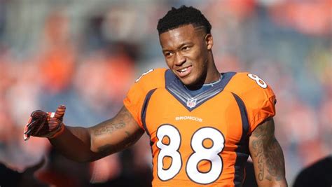 Demaryius antwon thomas (born december 25, 1987) is an american football wide receiver for the new york jets of the national football league (nfl). Demaryius Thomas' mother might watch son play in person for first time