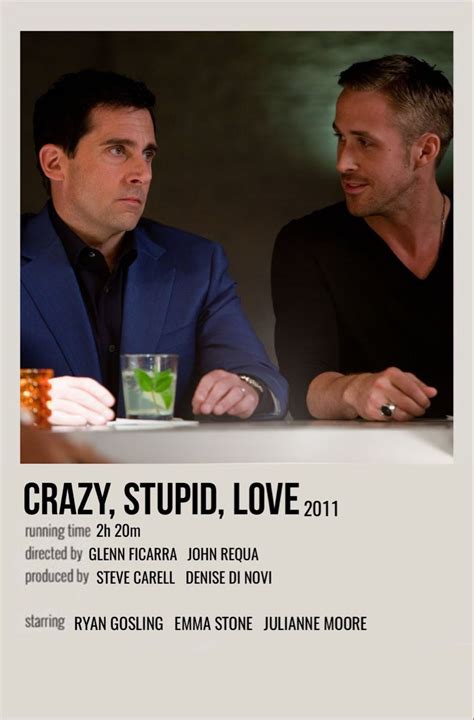 Crazy Stupid Love Film Posters Minimalist Film Posters Vintage