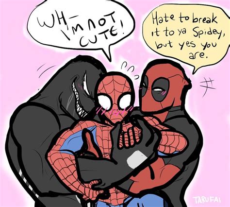 Spideypool Spideypool Deadpool And Spiderman Funny Marvel Memes