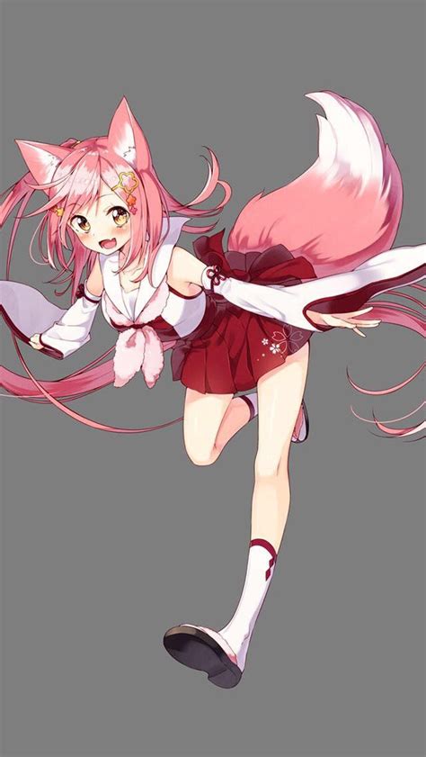 Cute Pink Anime Fox Girl Photo By Meepchick Photobucket Hot Sex Picture