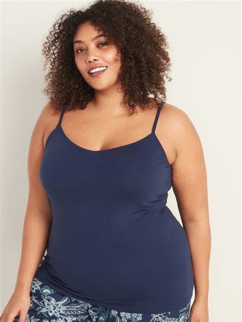 Plus Size V Neck Shelf Bra Cami Old Navy Plus Size Fashion Dresses