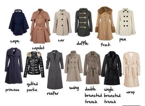 Different Types Of Coats Wintercoatsdiy Trendy Winter Fashion Coat