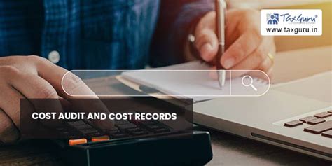 Cost Audit And Cost Records