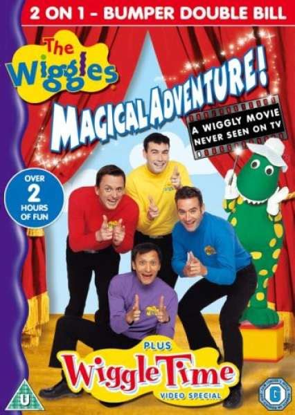 The Wiggles Magical Adventurewiggle Time Dvd
