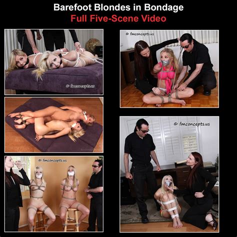 Fm Concepts P Bondage Store Barefoot Blondes In Bondage Full