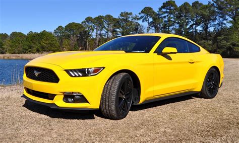 2015 Ford Mustang Ecoboost In Triple Yellow 13