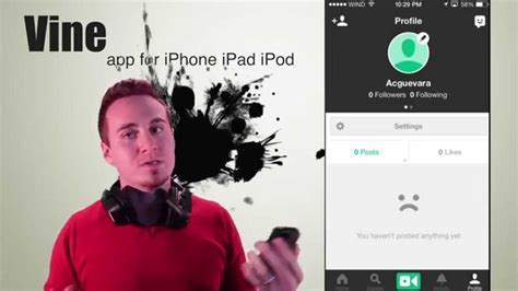 Vine App How To Download And How It Works For Iphone Ipad Ipod Youtube