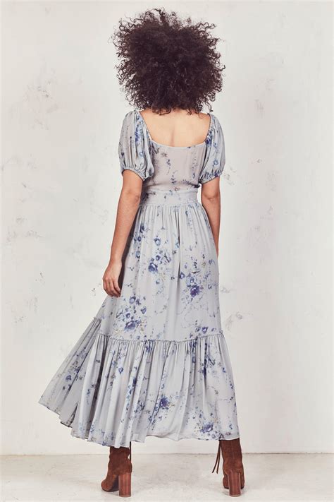 LoveShackFancy Silk Angie Dress - Lyst