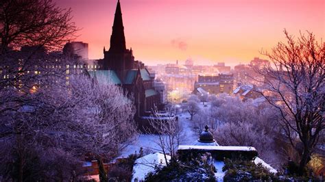 City Winter Wallpaper Wallpapersafari