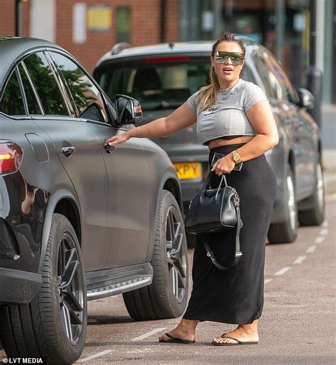 Lauren Goodger Flaunts Her Peachy Posterior And Curvaceous Physique In