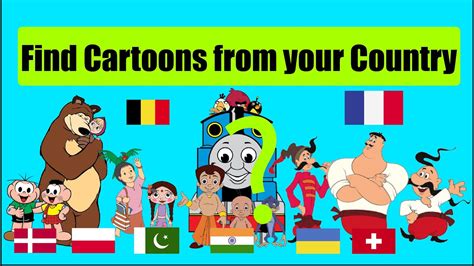 Cartoons From Different Countries Part1 Youtube